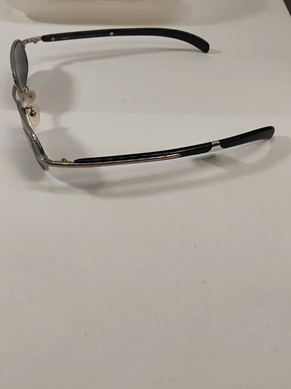 VINTAGE DOLCE & GABBANA DG 2012 Sunglasses with Hard Case Dust Bag Papers Y2K